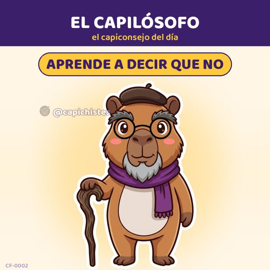 El Capilósofo: Aprende a decir que no